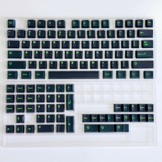 Emerald Green Cherry Doubleshot Keycap Bag Packaging