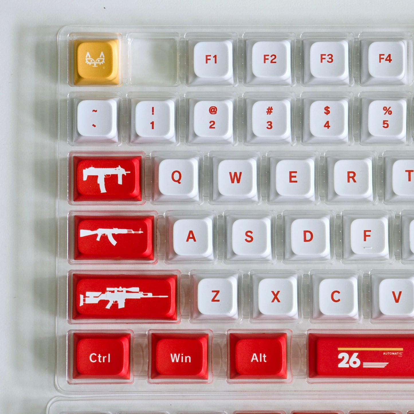 Counter Strike Bloodsport XDA PBT Keycaps