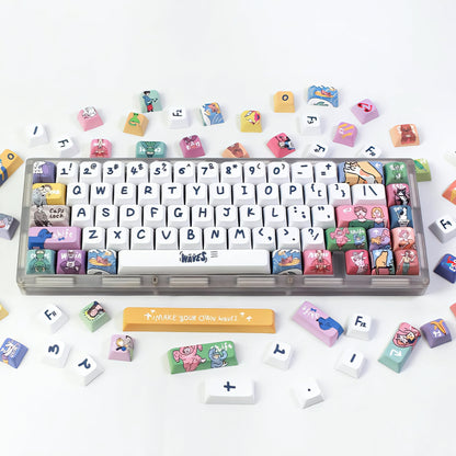 Spray XDA/MOA PBT Keycaps V2