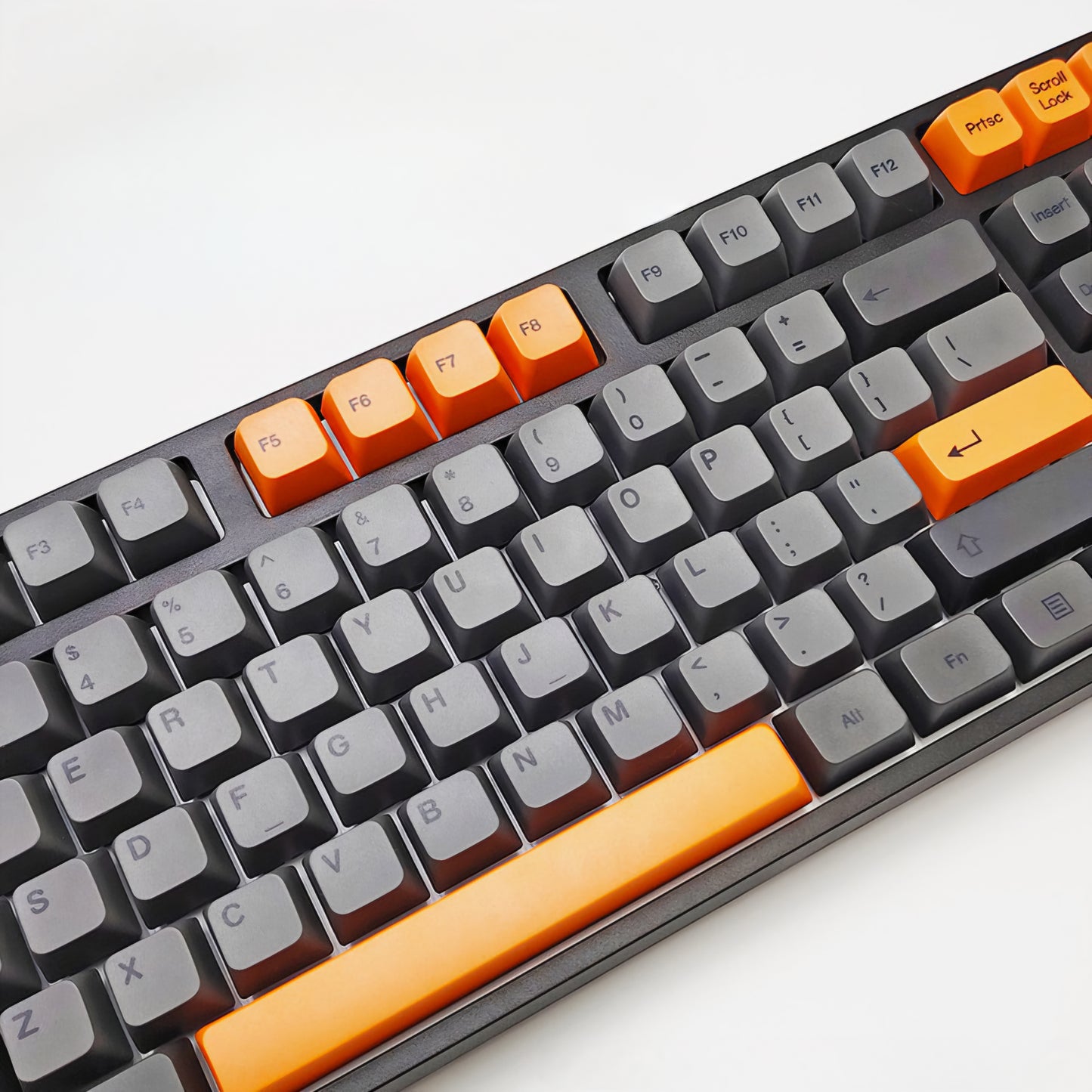 Carbon MDA PBT Keycaps