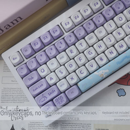 Cinnamon Rabbit MOA PBT Keycaps Mac Compatible
