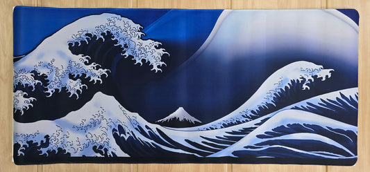 The Great Wave Of Kanagawa Night Super Smooth Speed XXL Deskmat