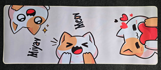 Miyav XL 80x30cm Super Smooth Mousepad