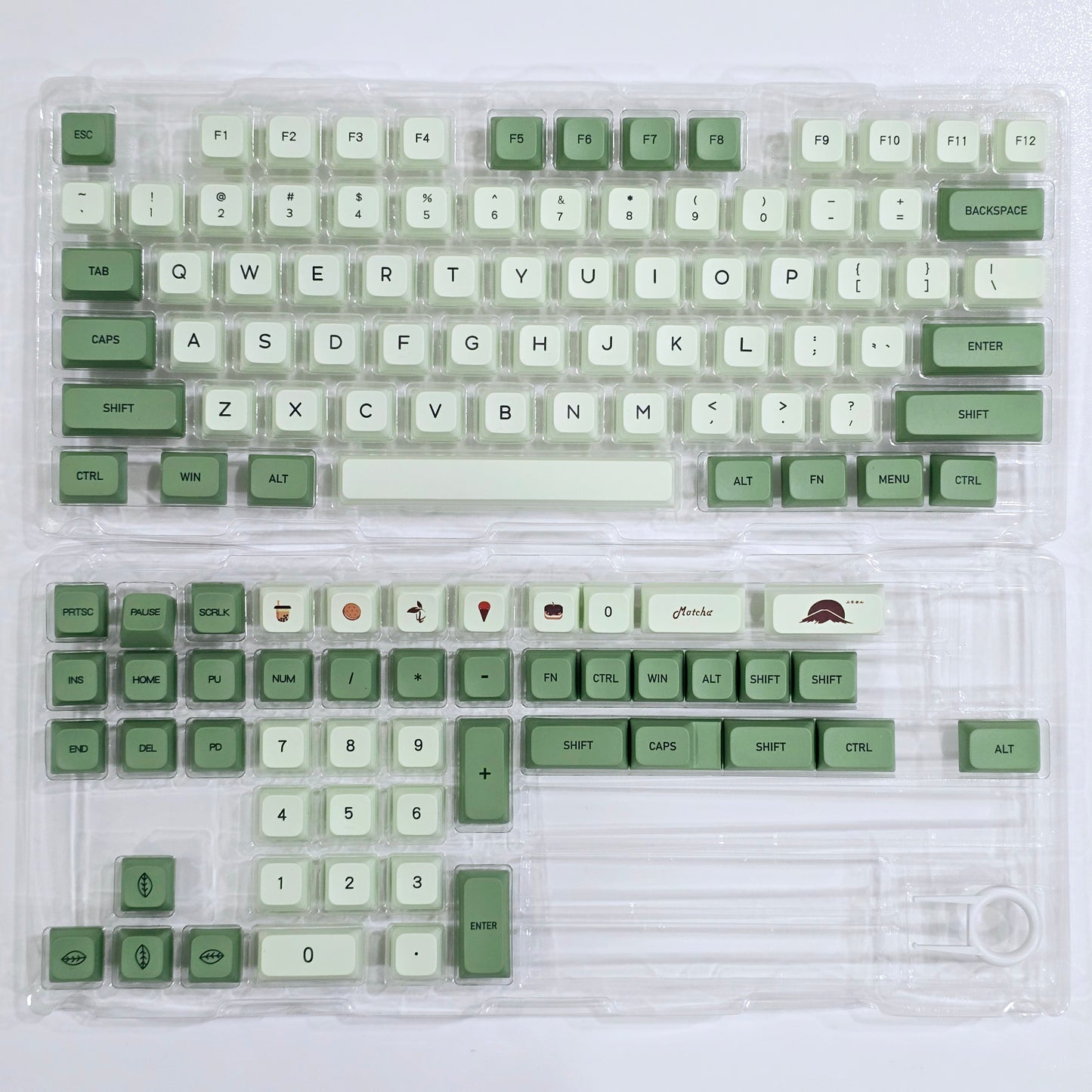 Matcha English XDA Keycaps