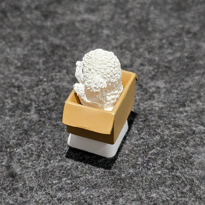 Puppy In Basket Resin Artisan Keycap