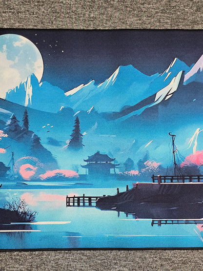 Sakura Night Scenery Premium Control Surface XXL Deskmat