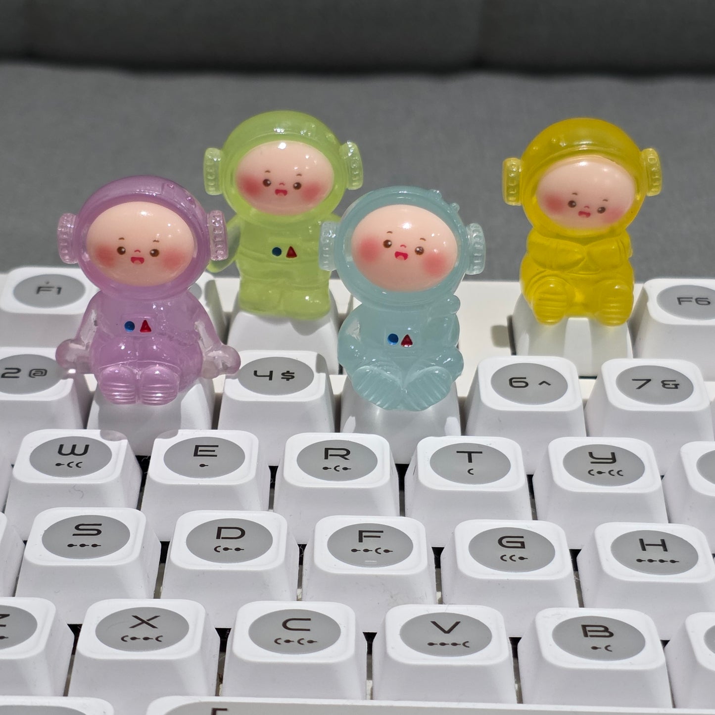 Baby Astronauts Artisan Keycaps