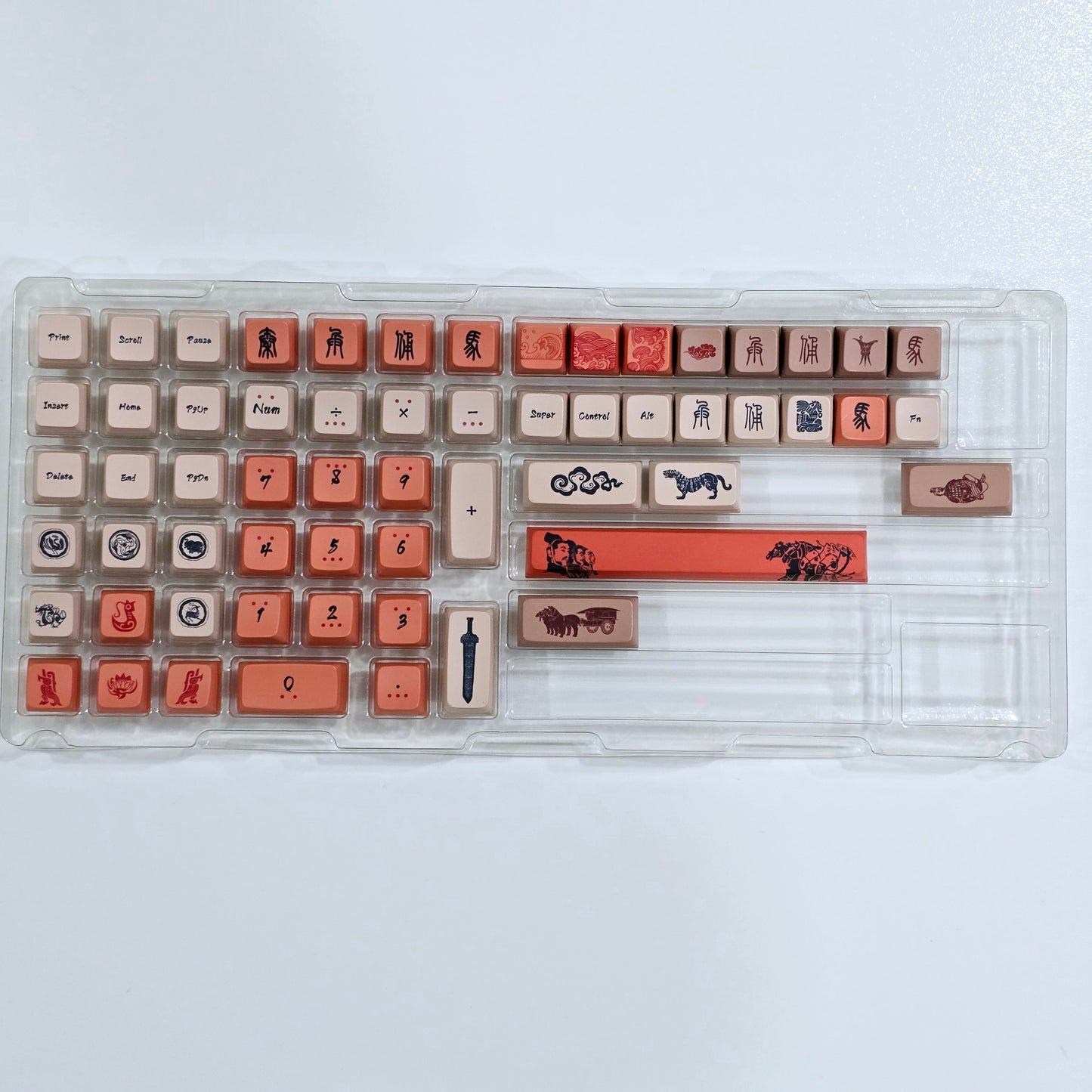 Terracotta Army MDA Profile Keycaps