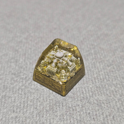 Ancient Egypt Temples Resin Handmade Artisan Keycap 1u