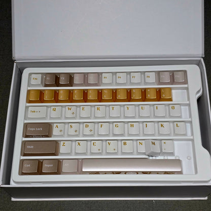 XVX Stained Glass Cherry Profile PBT+PC 181-Key Keycap Set