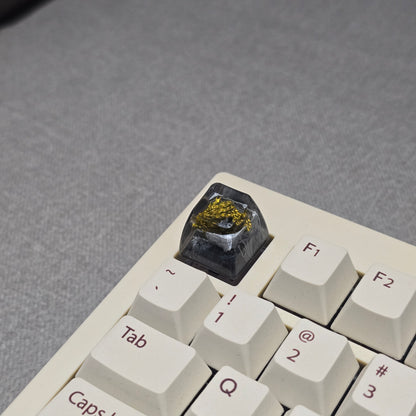 Mythical Golden Dragon Premium 1u Handmade Artisan Keycap