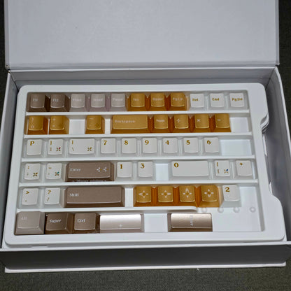 XVX Stained Glass Cherry Profile PBT+PC 181-Key Keycap Set