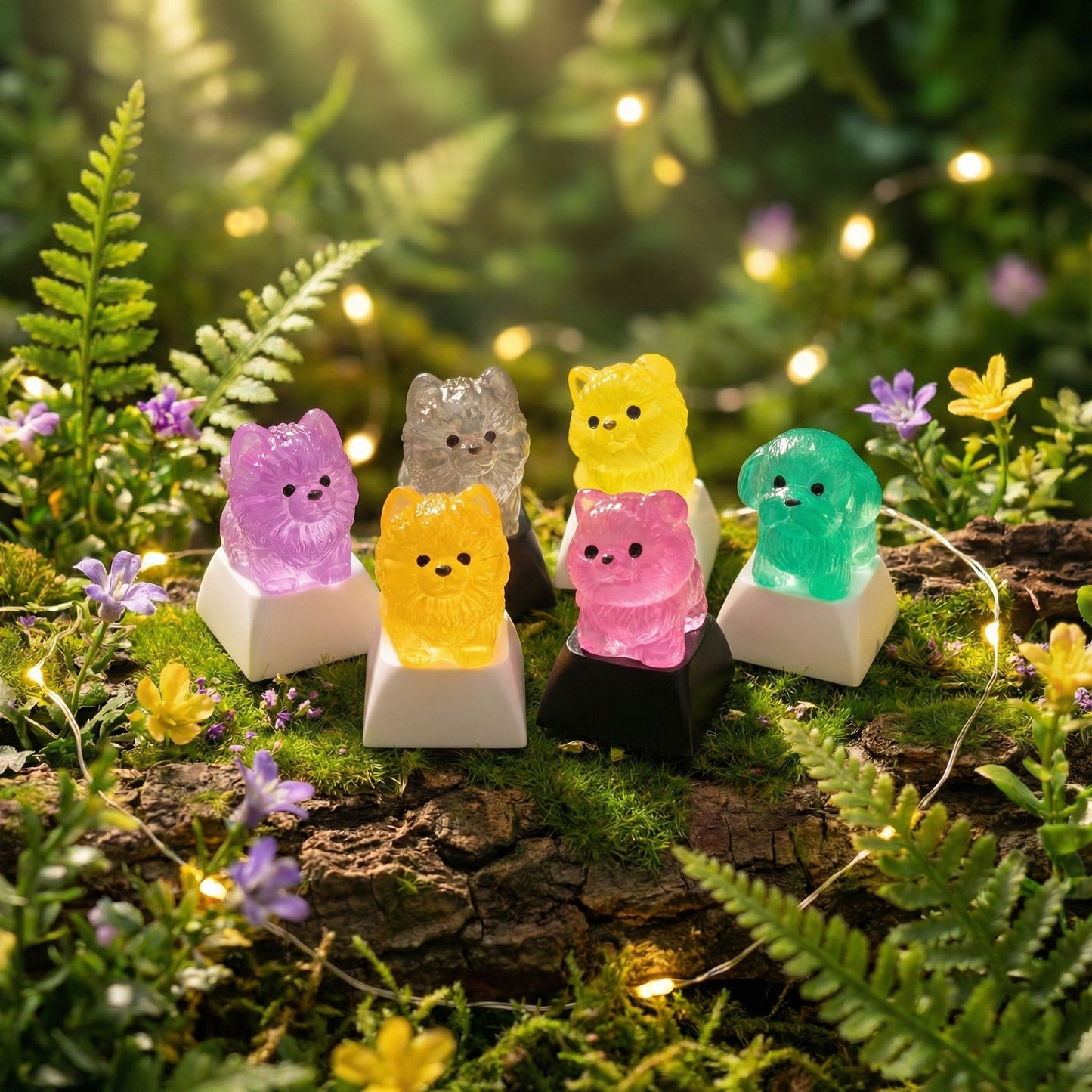 Gummy Bear Pups Artisan Keycap