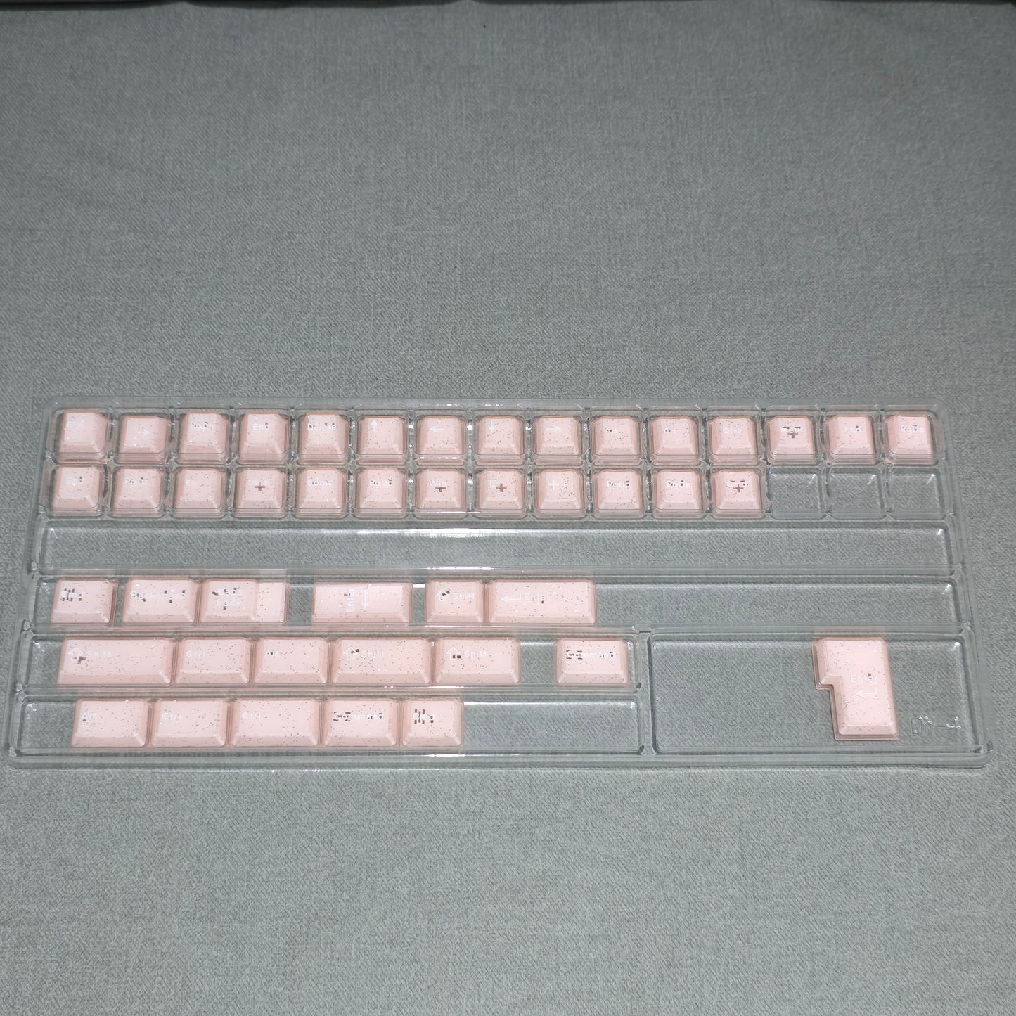 Peach Star Sparking Doubleshot Thick Keycaps