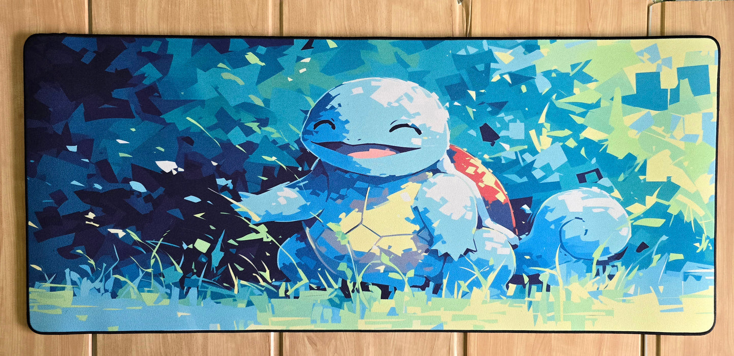 Squirtle Premium Control Surface XXL Deskmat