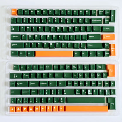 Retro Racing Quality Cherry Doubleshot Keycaps