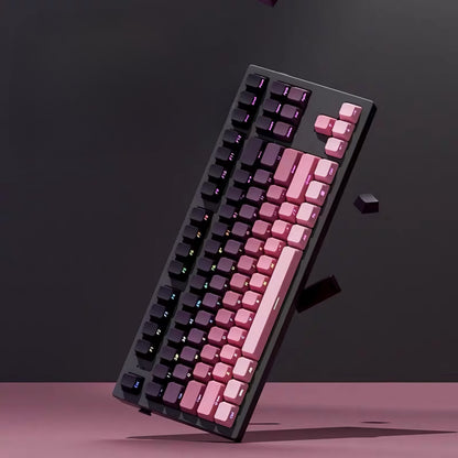 Strawberry Side Backlit OEM Doubleshot PBT Keycaps
