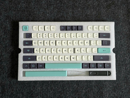 Geoma Light Cyan XDA PBT Clone Keycaps