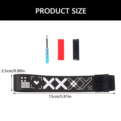 Valorant Topography Wooting Style Ribbon Straps Kit For Keyboard