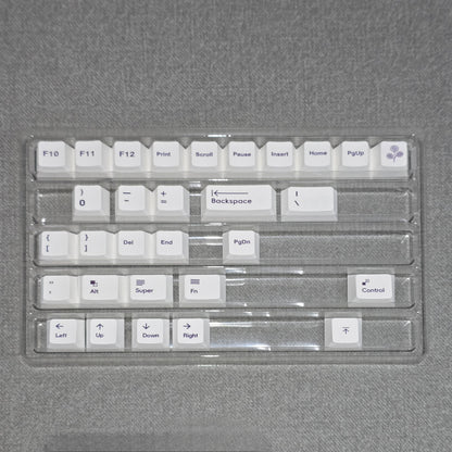 Lilac Gradient Premium Cherry PBT Thick 95 Keycaps