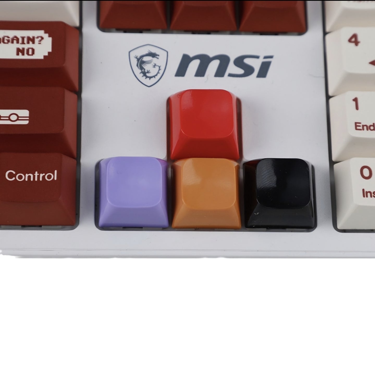 Marble Type PBT Resin 1u Keycaps Set Free Shipping