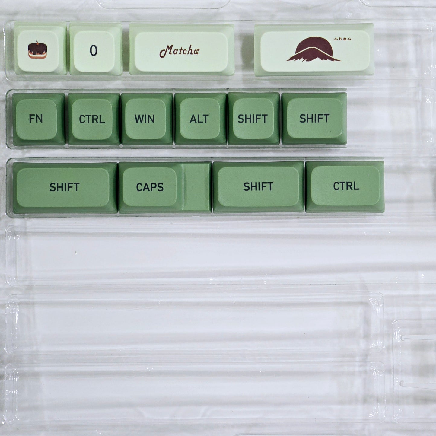 Matcha English XDA Keycaps