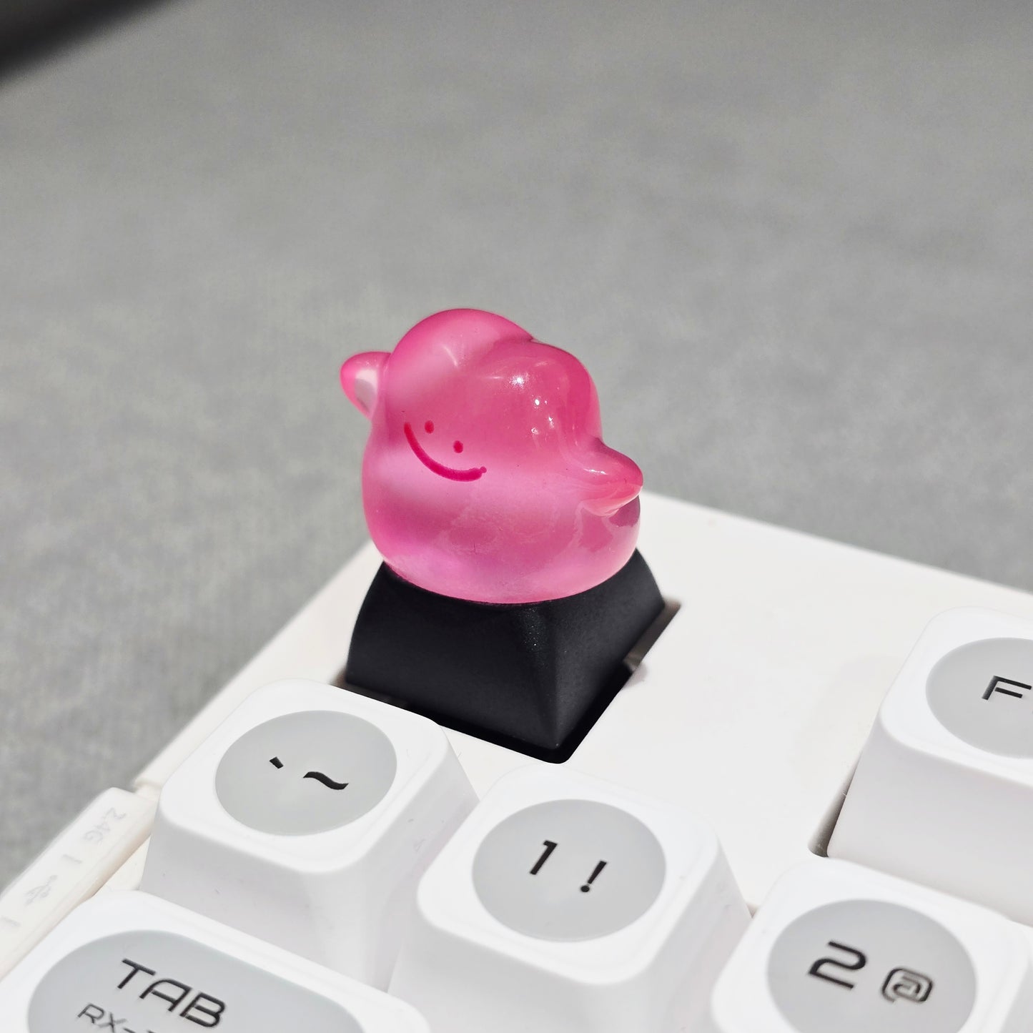 Gengar Capybara Kitten Ditto Resin Artisan Keycap