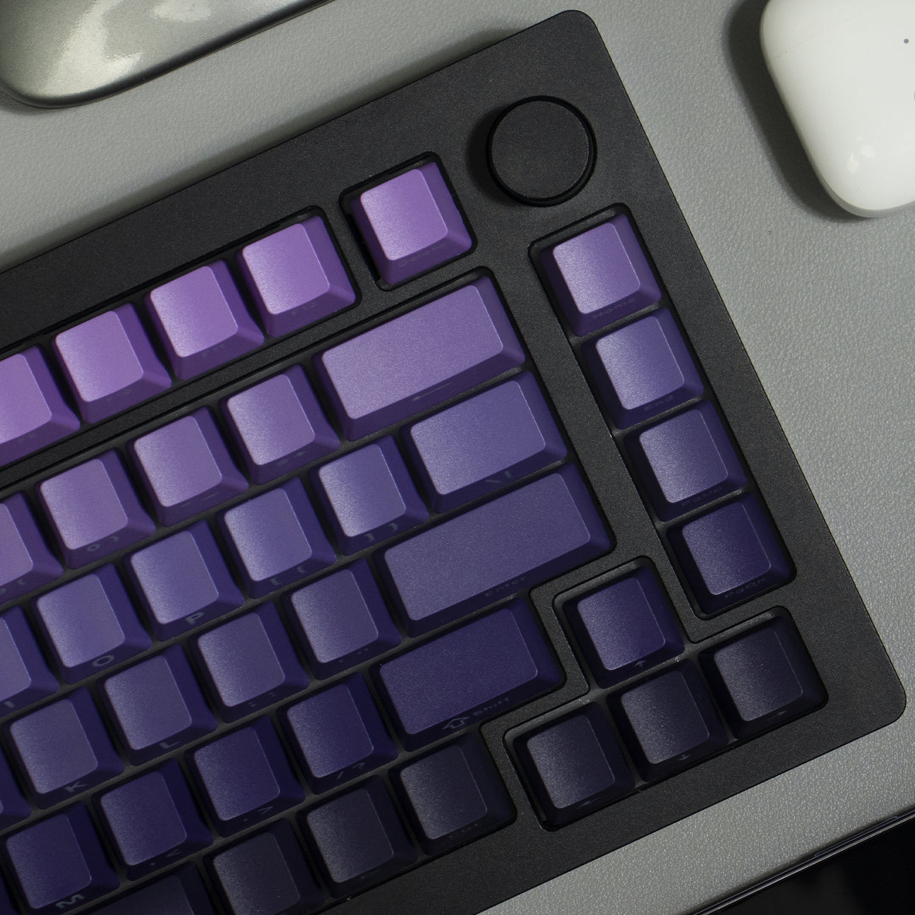 Violet Shade Side Backlit OEM PBT Keycaps – CuriosityCaps