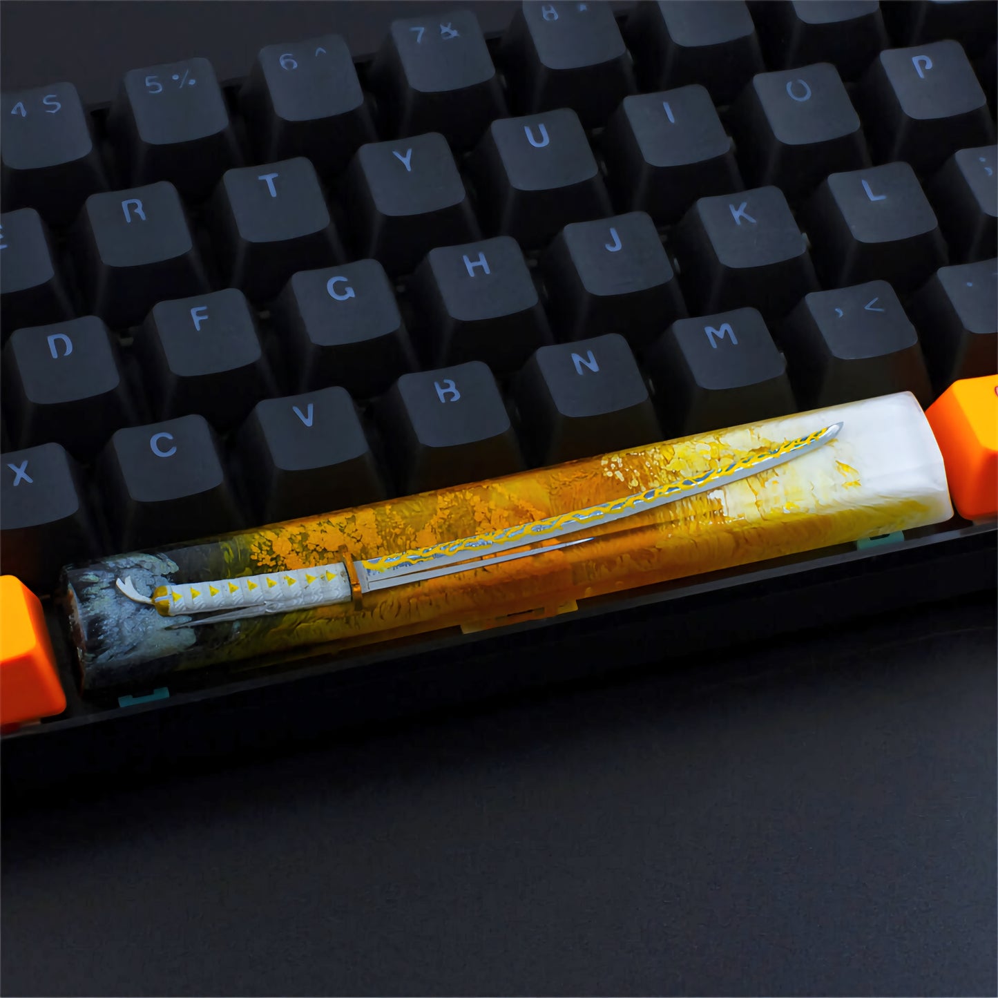 Demon Slayer Premium Resin Katana Spacebar 6.25u Artisan