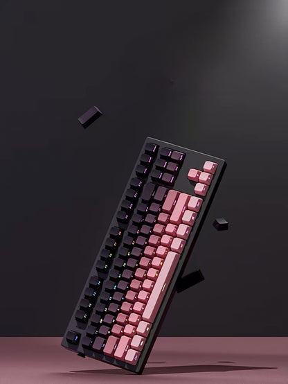 Strawberry Side Backlit OEM Doubleshot PBT Keycaps