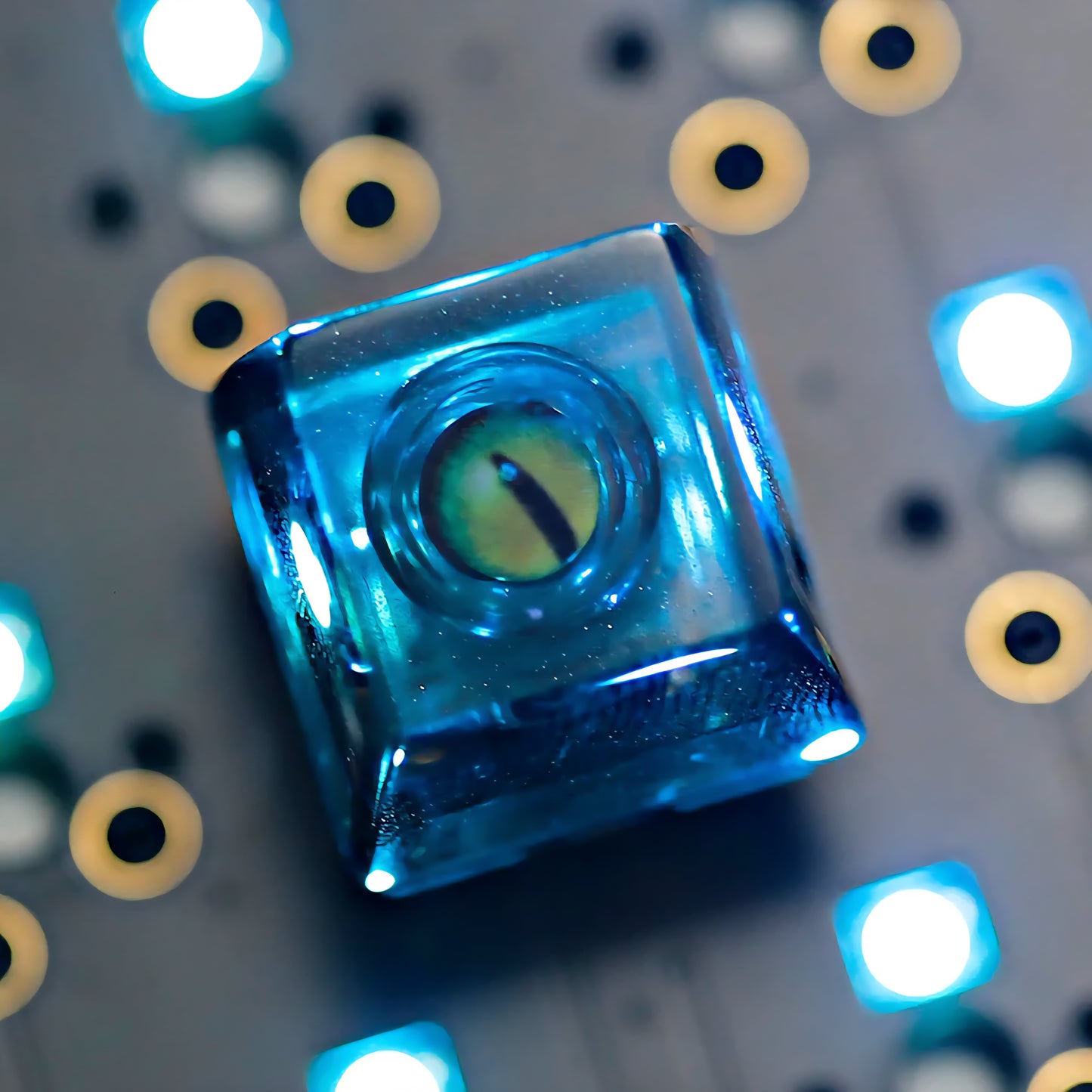 Womier Evil Eye Rotating Artisan Resin Keycap