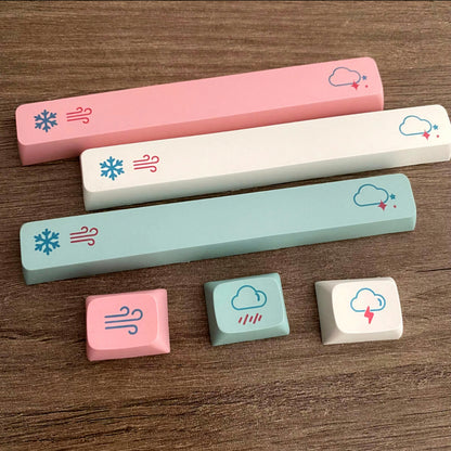 Weather Forecast Xda Thick PBT Keycaps