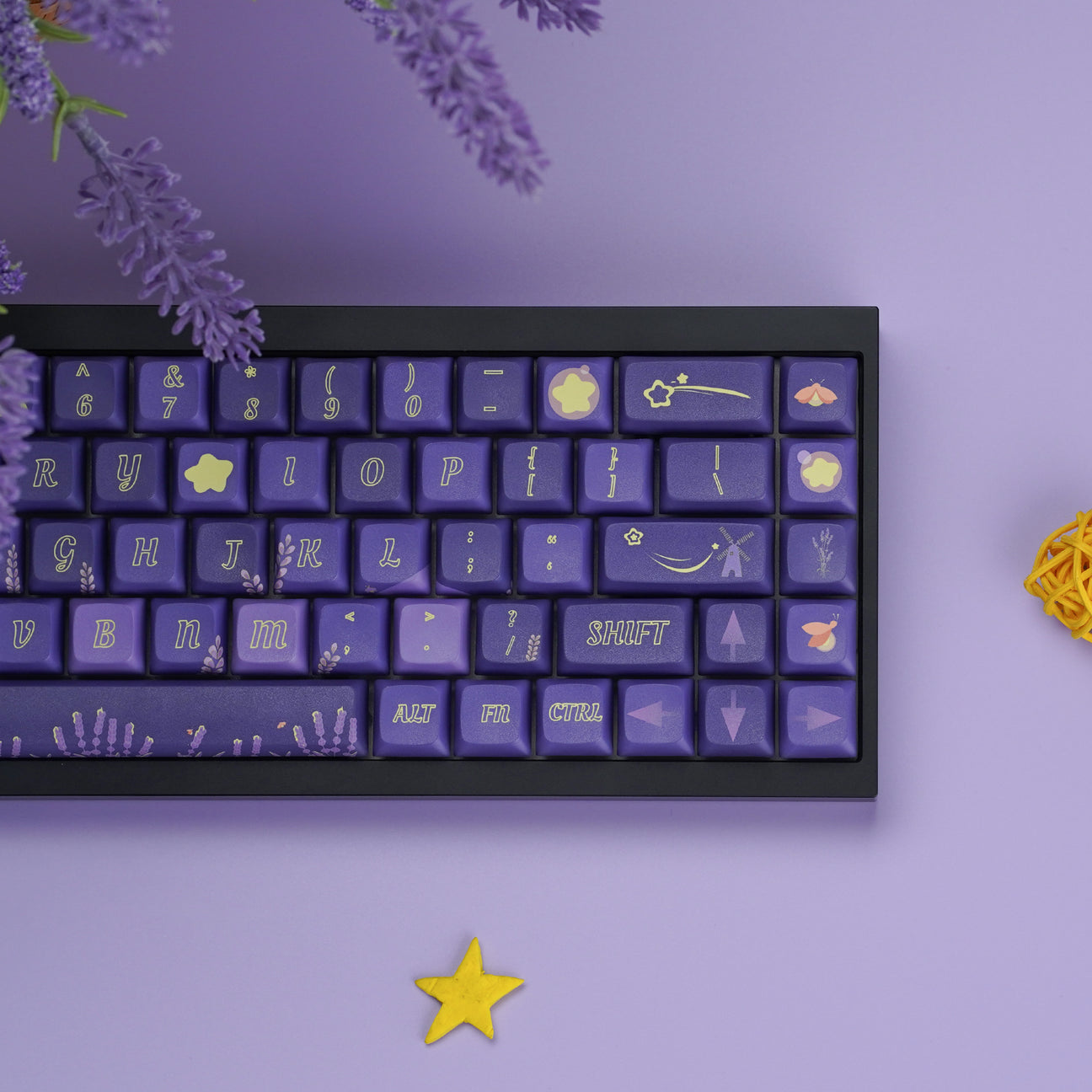 Lavender XDA PBT Keycaps