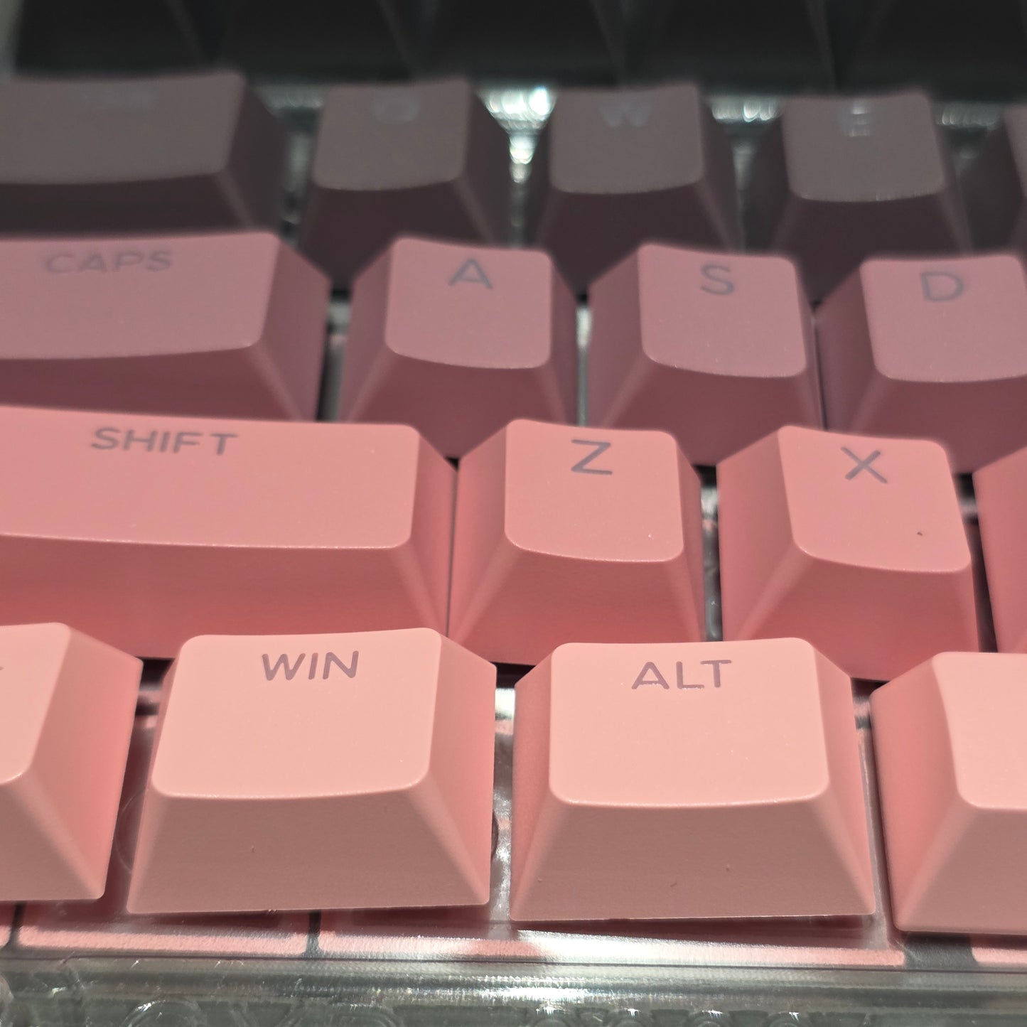 Sakura Noir Top Backlit OEM Keycaps