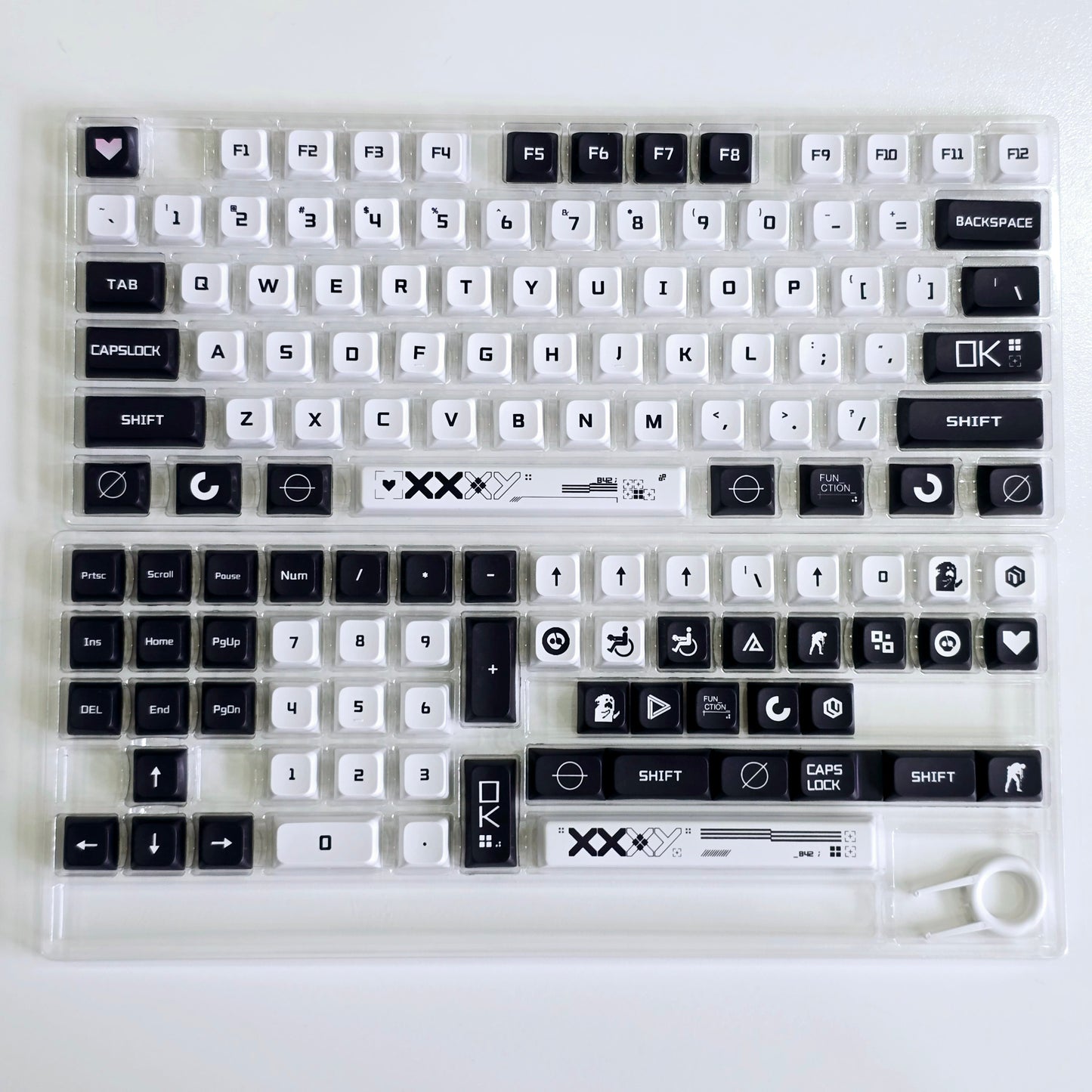 Counter Strike Print Stream XDA PBT KeycapS