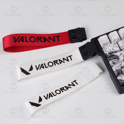 Valorant Topography Wooting Style Ribbon Straps Kit For Keyboard