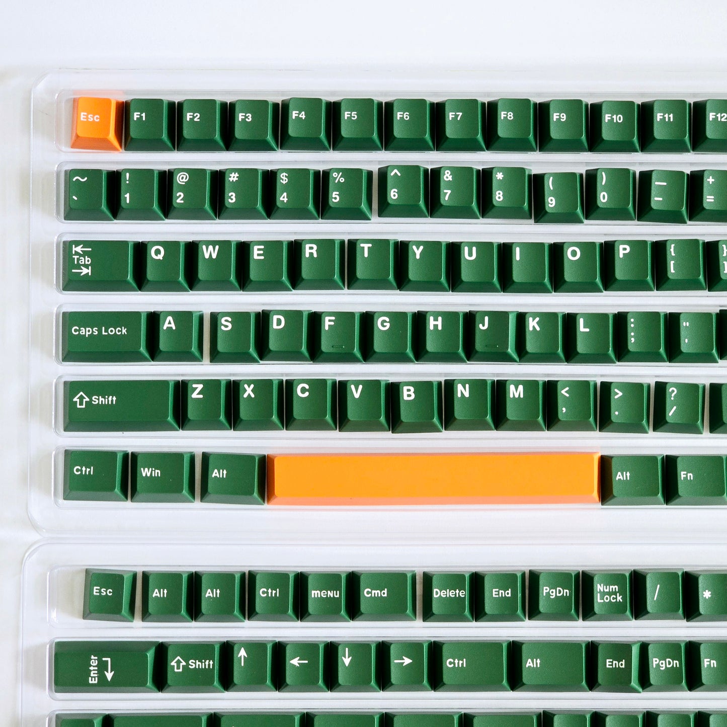 Classic Emerald Quality Cherry PBT Doubleshot Keycaps