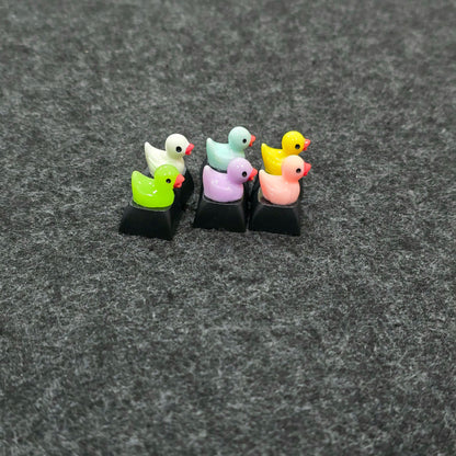 Cute Ducklings Resin PBT 1u Artisan Keycap