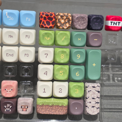 Minecraft Premium Quality MOA PBT Keycaps