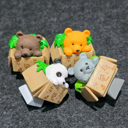 Teddy in Basket Resin Artisan Keycap