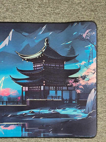 Sakura Night Scenery Premium Control Surface XXL Deskmat