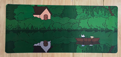 Kawaii Green Smooth XXL Deskmat