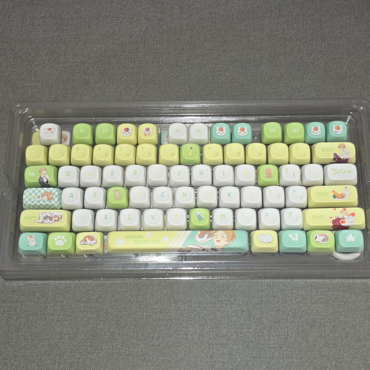 Natsume's Book Of Friends Quality MOA PBT Keycaps