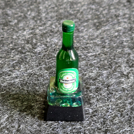 Heineken Bottle 3D Resin Artisan KEYCAP