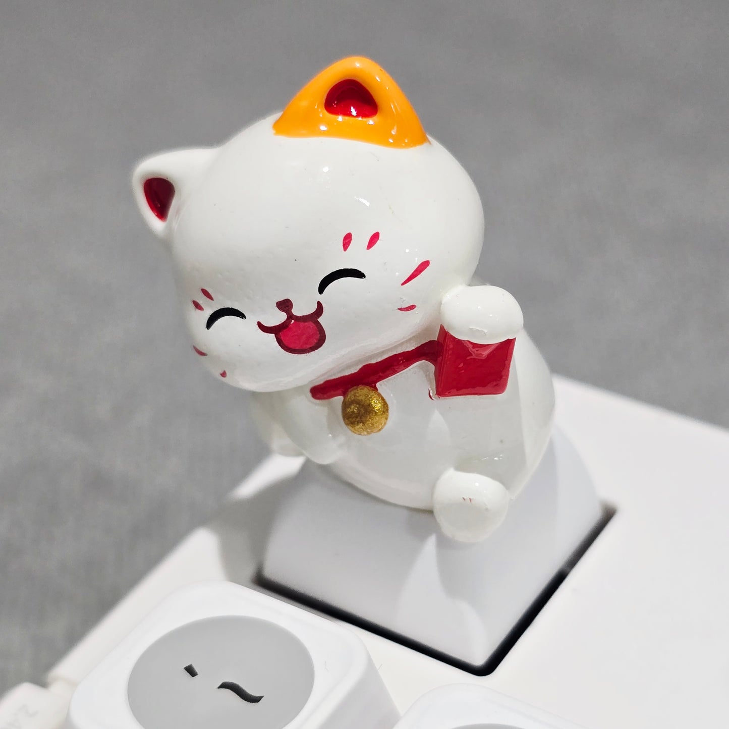 Lucky Fortune Cat Resin Artisan Keycap