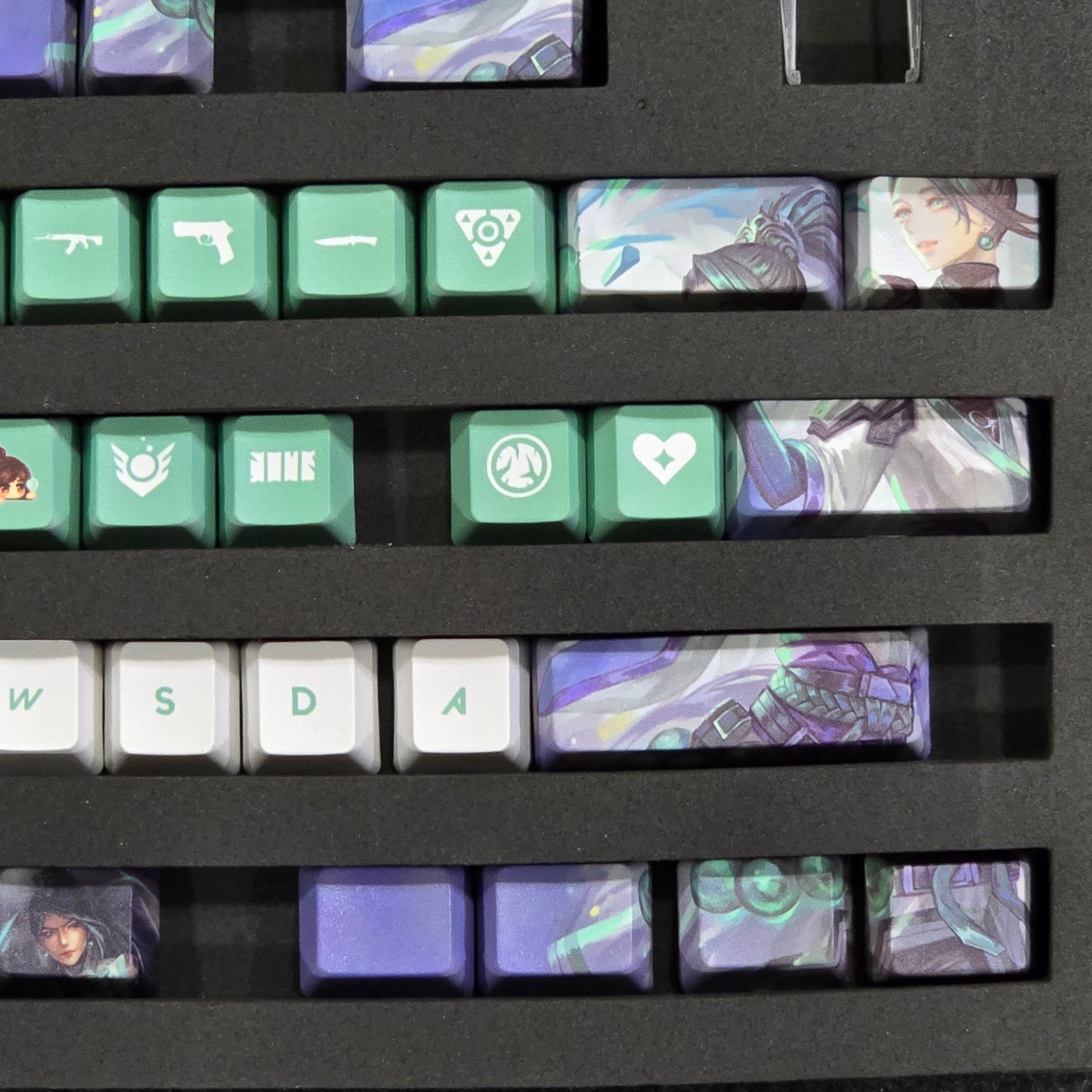 Valorant SAGE Special Edition High Quality Keycaps 33 Keys