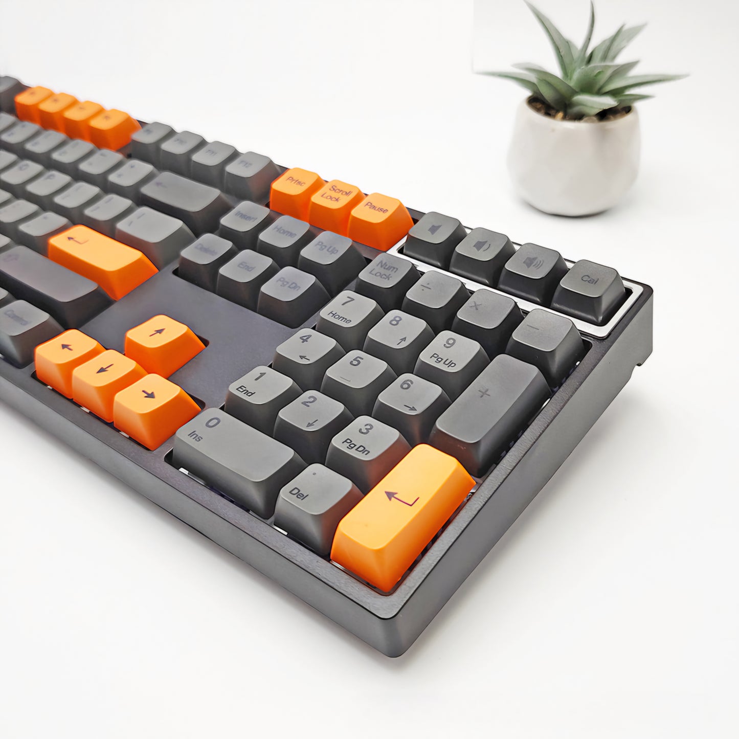 Carbon MDA PBT Keycaps