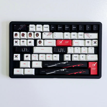 Yuki Aim Japanese Cherry PBT Keycaps With PBT Storage box