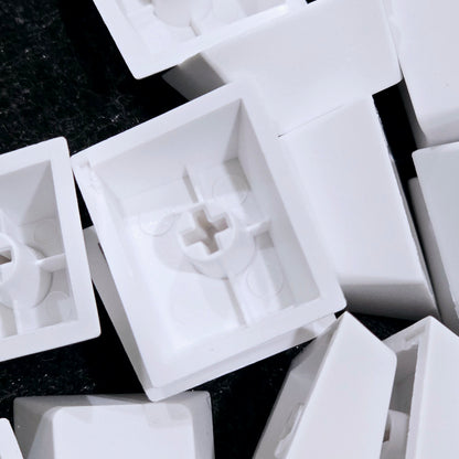 Thick Cherry 1.8mm White Blank Keycaps