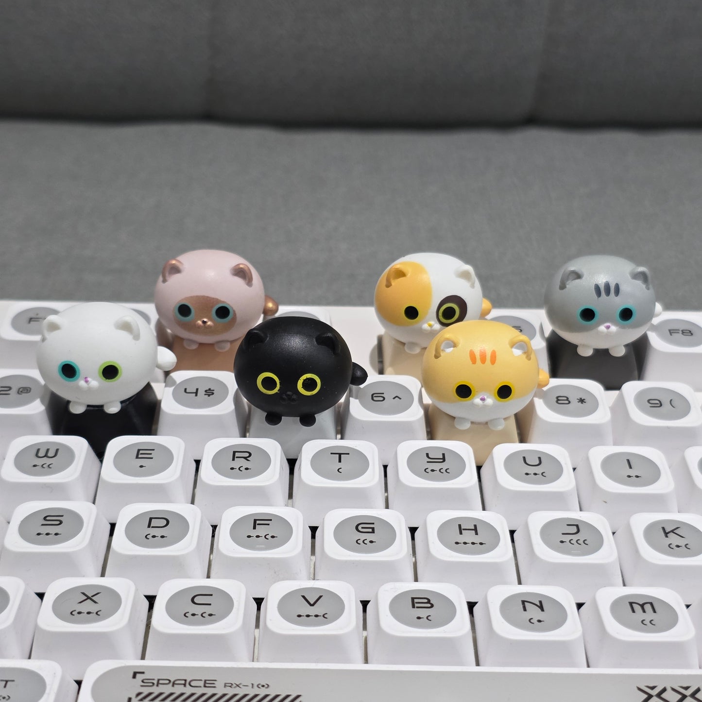 Cute Cats Artisan Keycaps